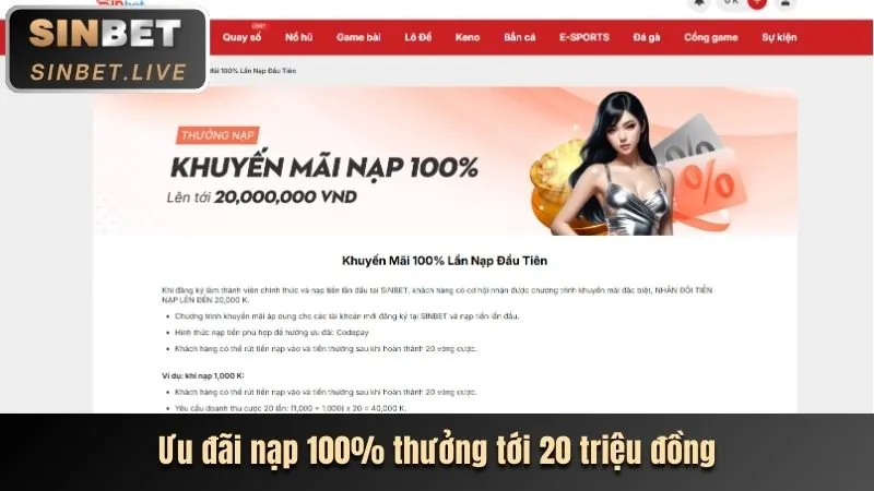 Khuyến mãi chào mừng tk88 casino